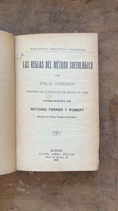 Las reglas del metodo sociologico - Durkheim (gg1)