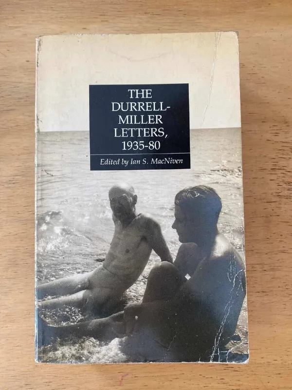Tapa de The Durrell Miller Letters 1935-80- Edited By Macniven (c3)
