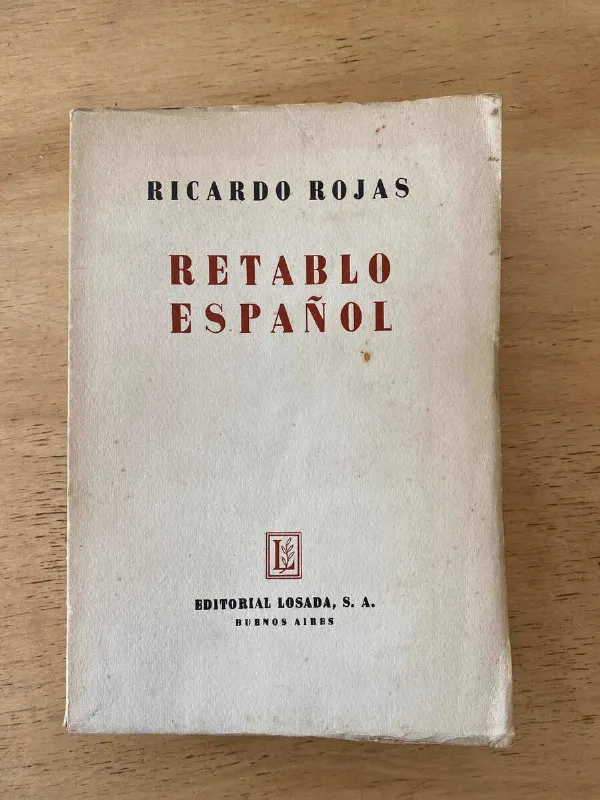 Retablo Español - Rojas, Ricardo (s4)