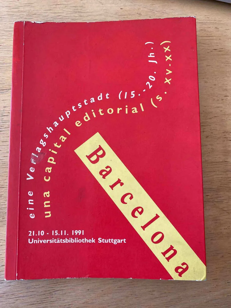 Barcelona. Una Capital Editorial texto Trilingue (X2)
