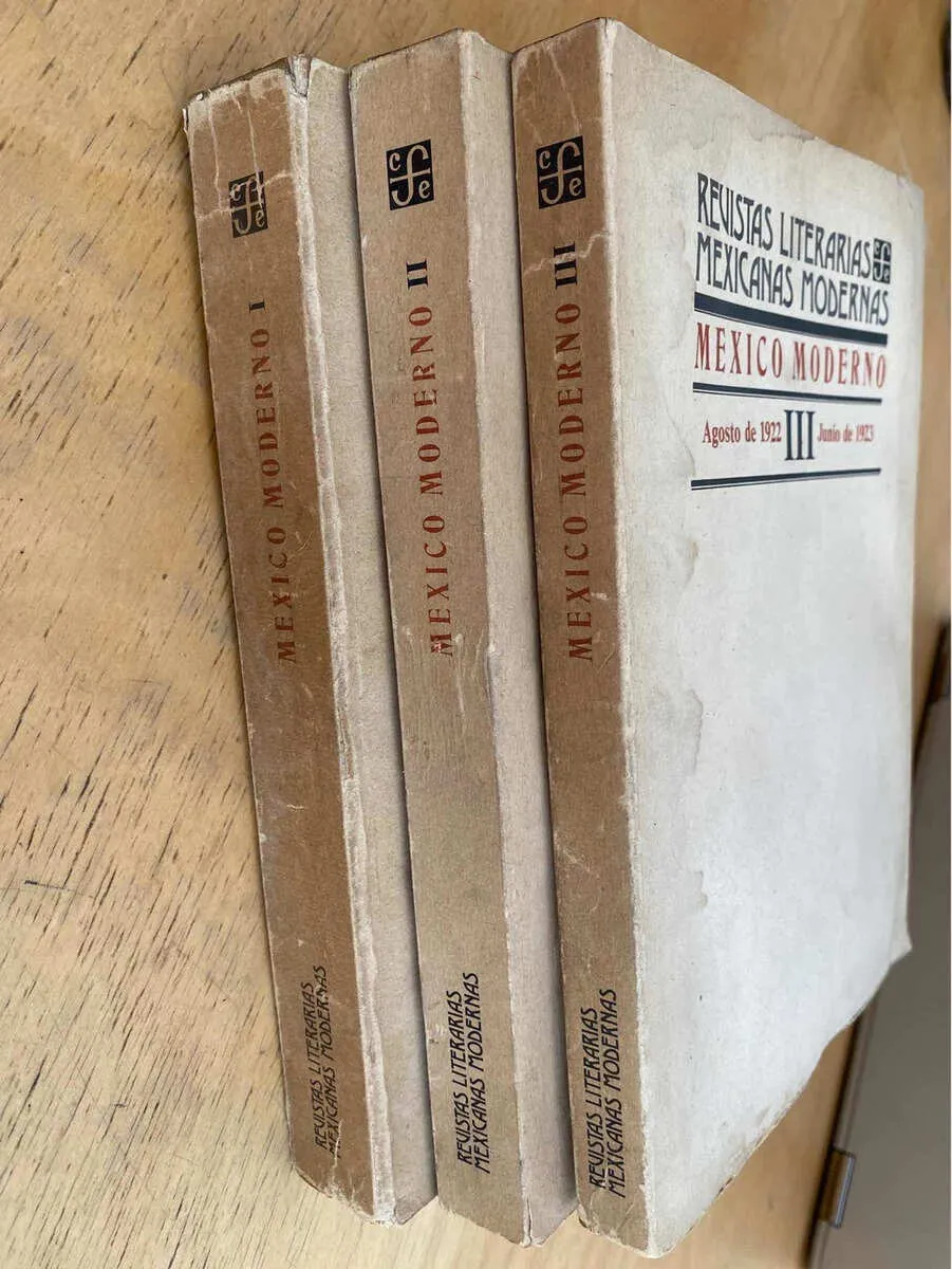 Revistas Literarias Mexicanas Modernas (h6)