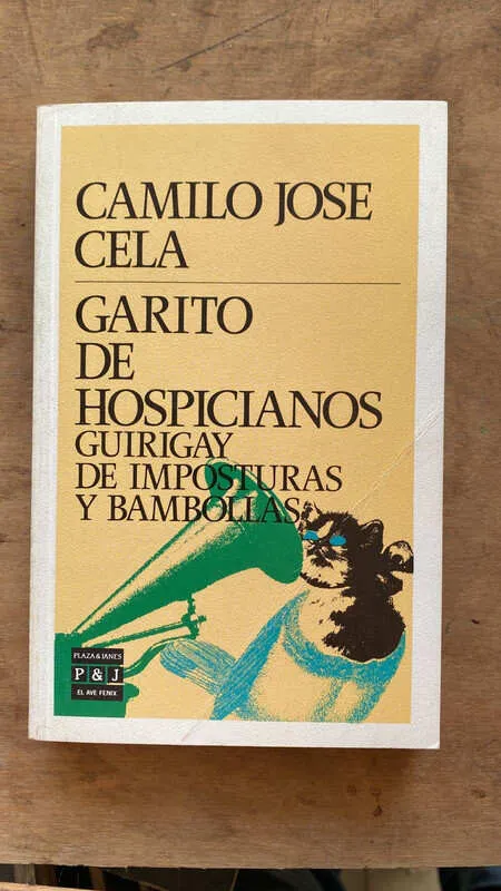 Garito De Hospicianos. Guirigay De Imposturas Y- Cela (ff4)