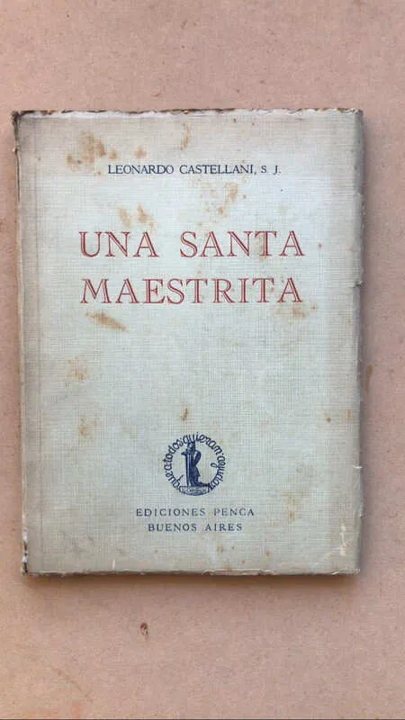 Una Santa Maestrita - Castellani, Leonardo (aa3)