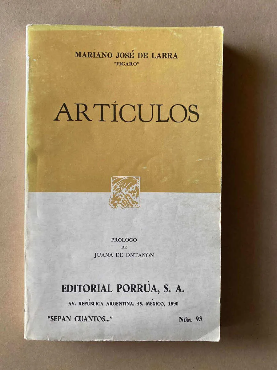 Articulos - De Larra, Mariano Jose (D7)