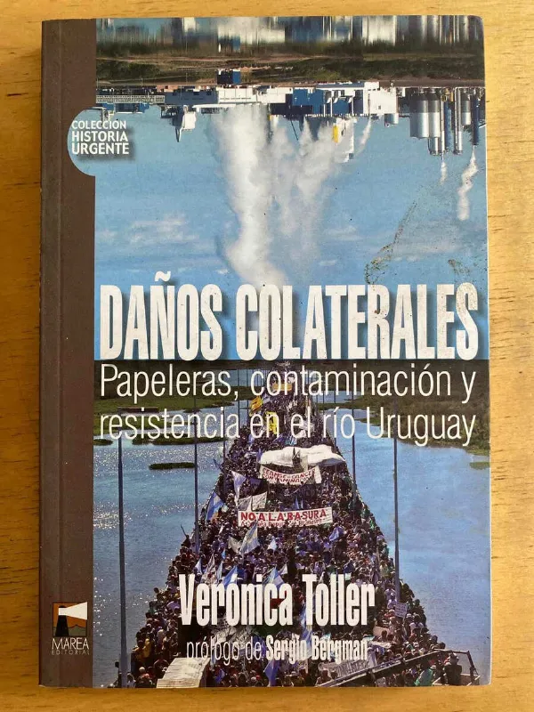 Tapa de Daños Colaterales. Papeleras, Contaminacion- Toller (k3)