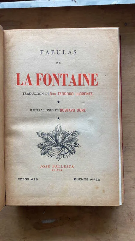 Fabulas De La La Fontaine - La Fontaine (dd1)