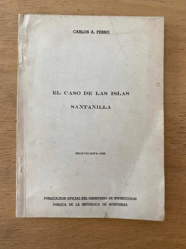 Tapa de El Caso De Las Islas Santanilla - Ferro, Carlos (W1)