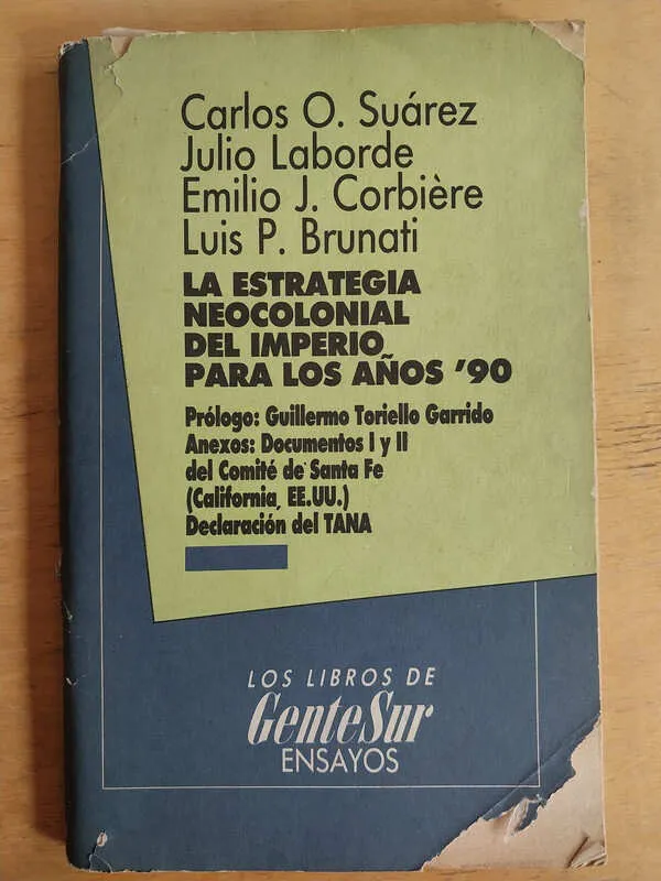 Tapa de La Estrategia Neocolonial Del Imp Para Los 90-suarez; (i5)