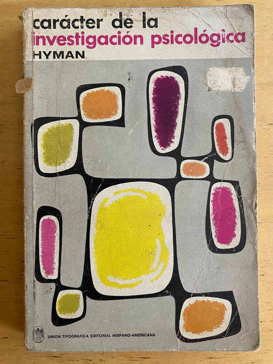 Caracter De La Investigacion Psicologica - Hyman (j5)