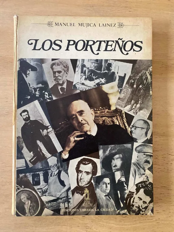 Tapa de Los Porteños - Mujica Lainez, Manuel (u0)