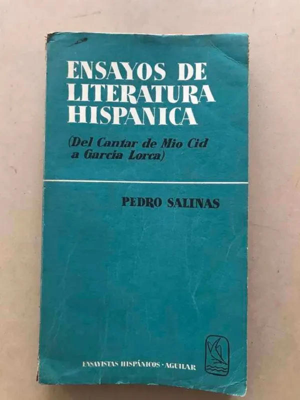 Tapa de Ensayos De Literatura Hispanica- Salinas, Pedro (r4)