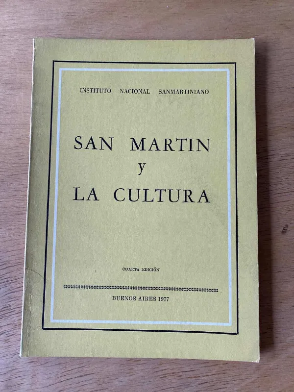 San Martin Y La Cultura - Torre Revello; Otero; Caillet (O4)