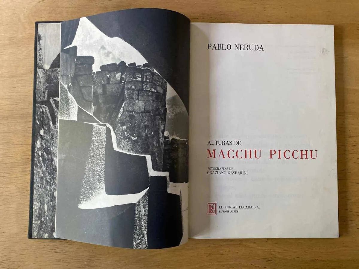 Alturas De Macchu Picchu - Neruda, Pablo (u4)