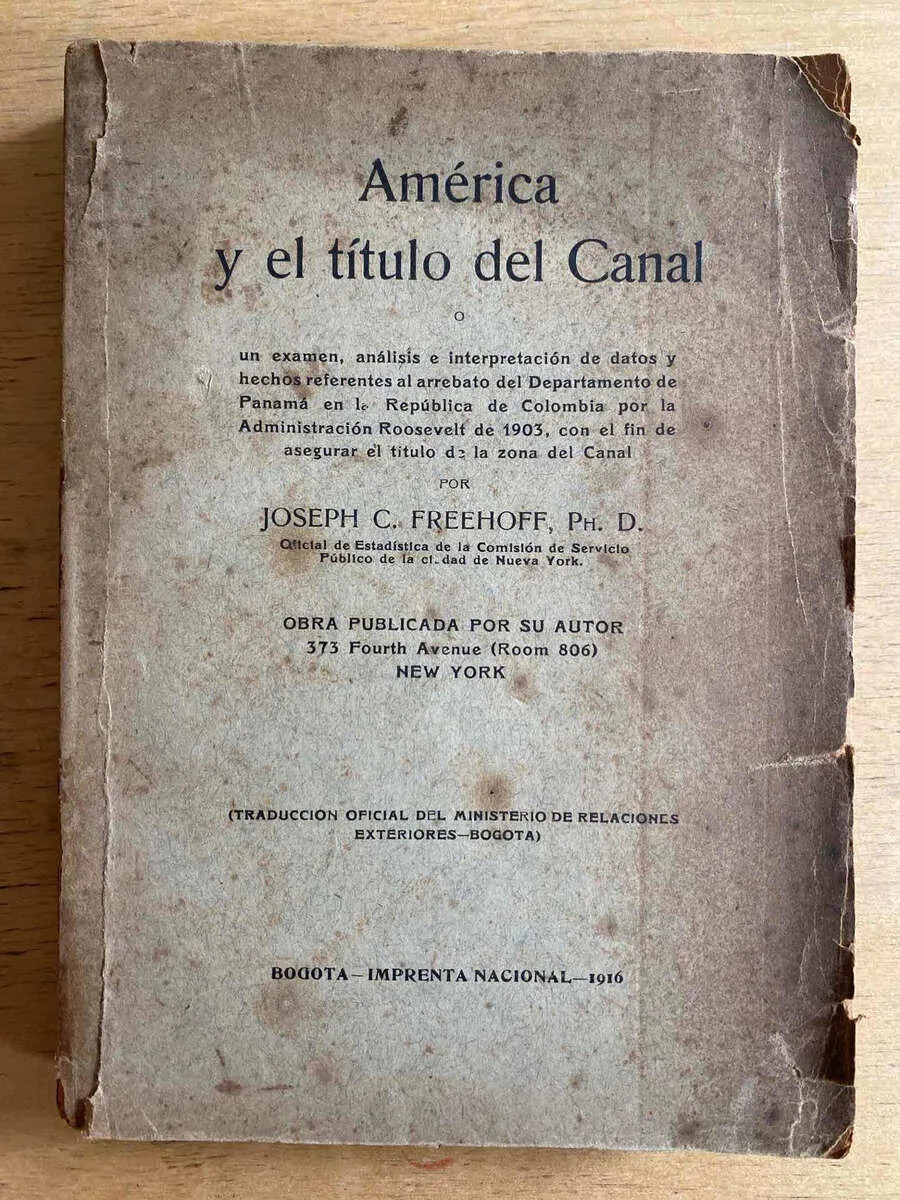 America Y El Titulo Del Canal - Freehoff, Joseph (f3)