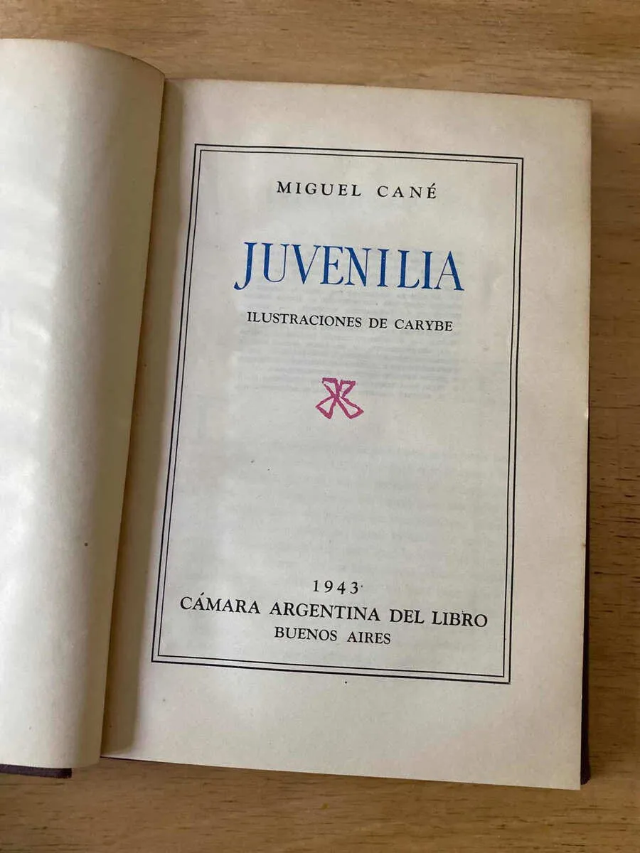 Juvenilia - Cane, Miguel (t5)