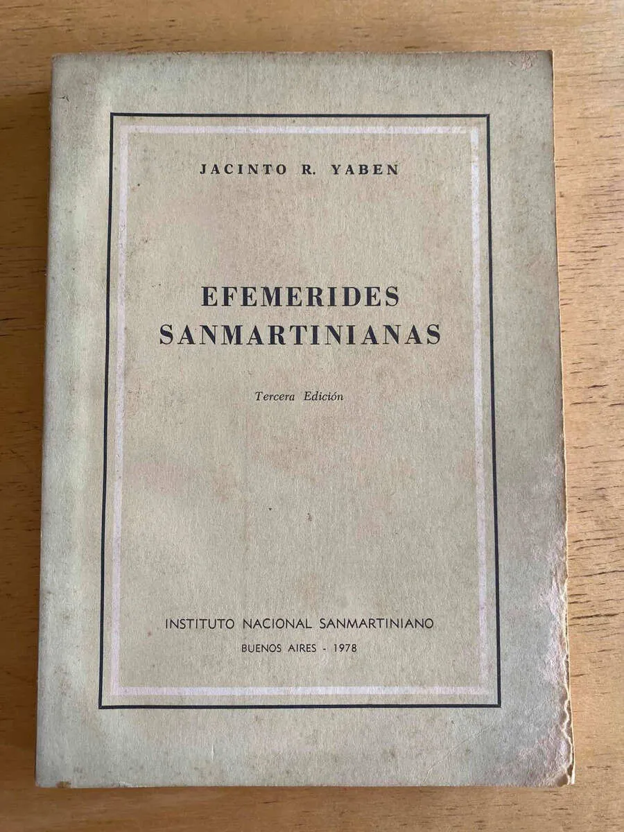 Efemerides Sanmartinianas - Yaben, Jacinto (p4)