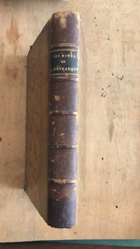 Les Rimes De Francois Petrarque - Petrarca (dd6)