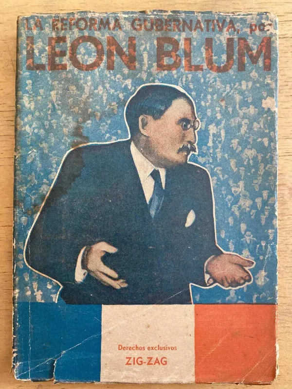 Tapa de La Reforma Gubernativa - Blum, Leon (g1)