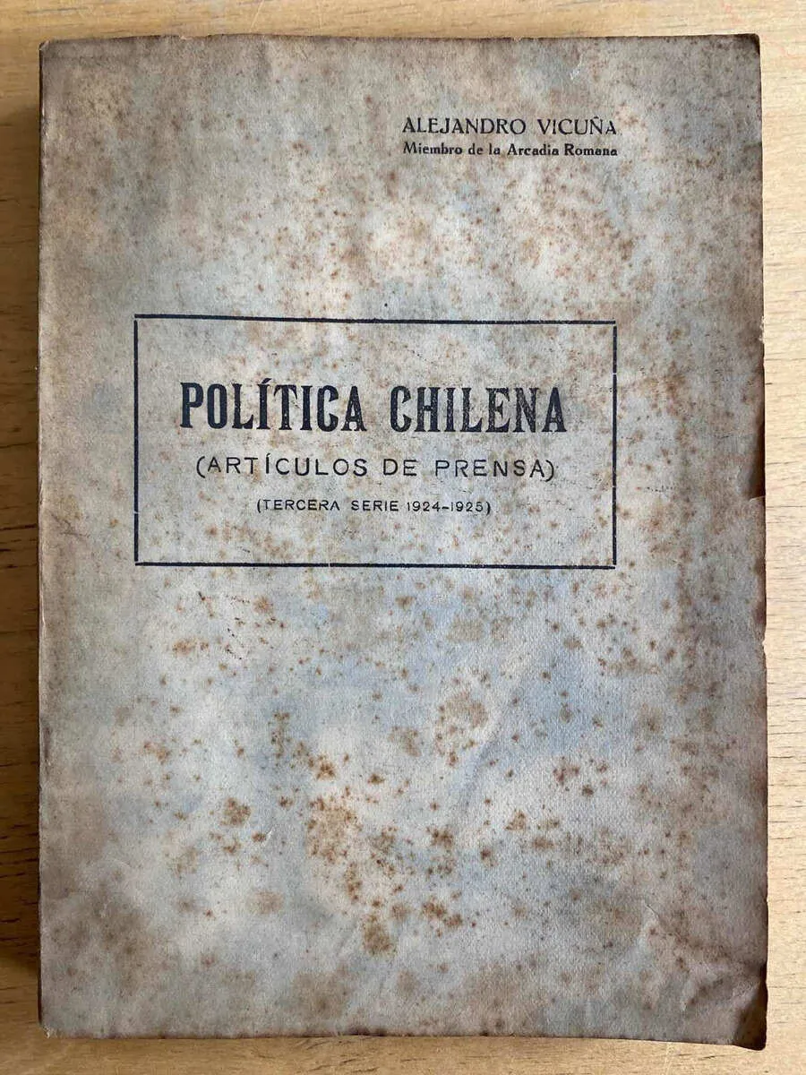 Politica Chilena (articulos De Prensa) - Vicuña (G3)