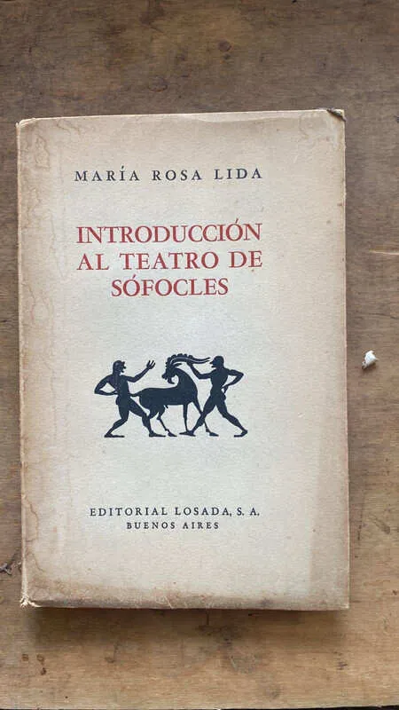 Tapa de Introduccion Al Teatro De Sofocles - Lida, Maria Rosa