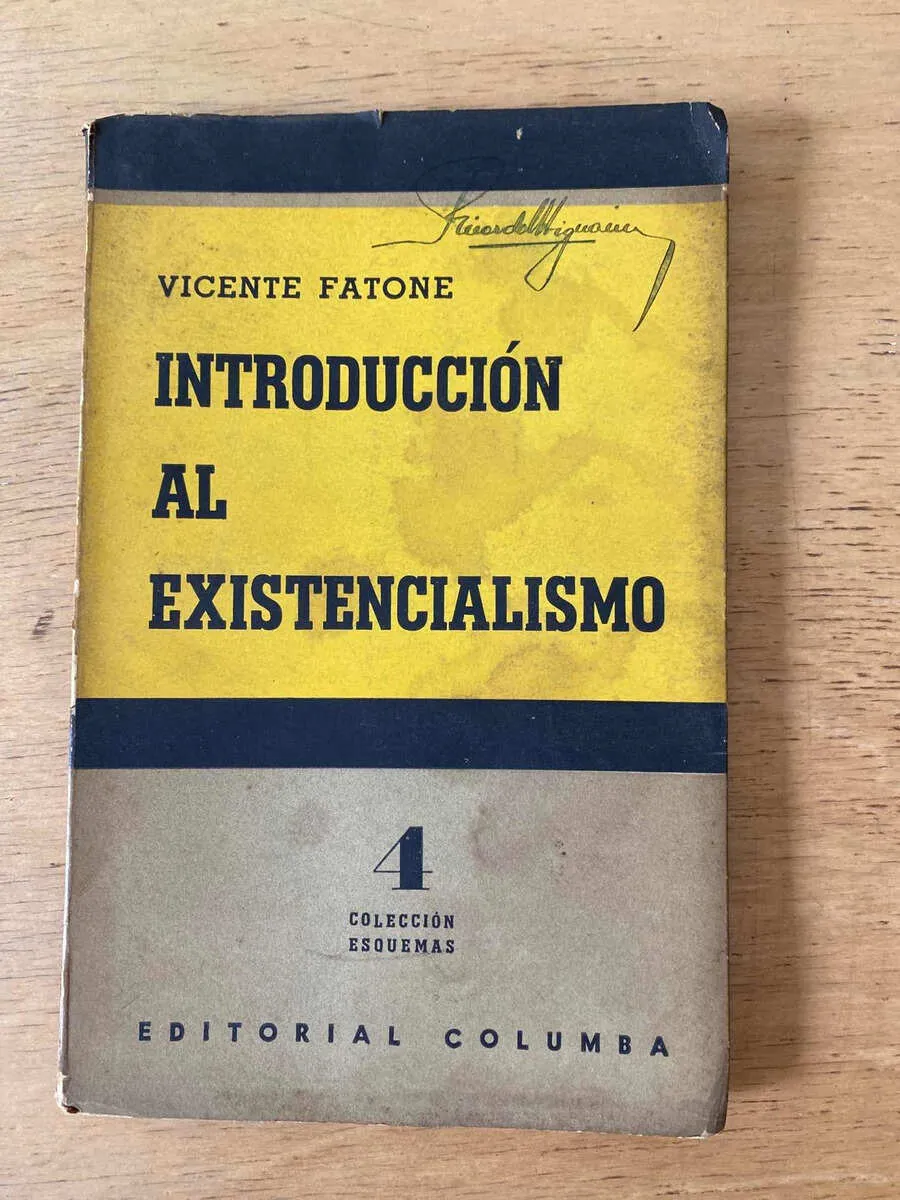 Introduccion Al Existencialismo - Fatone, Vicente (t3)