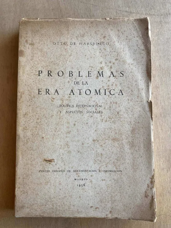 Problemas De La Era Atomica - De Habsburgo (a5)