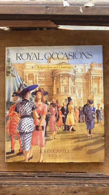 Royal Occasions. Watercolors and Drawings - Castle (gg0)