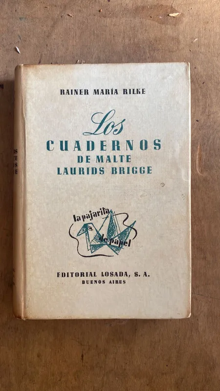 Tapa de Los cuadernos de Malte Laurids Brigge - Rilke (A5)