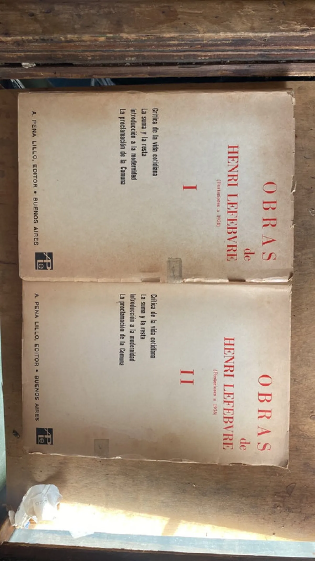 Obras de Henri Lefebvre - Lefebvre, Henri (A5)
