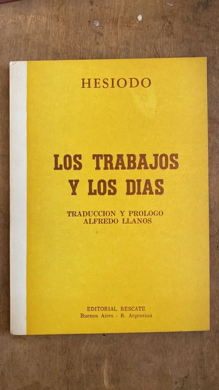 Los trabajos y los dias - Hesiodo (B6)