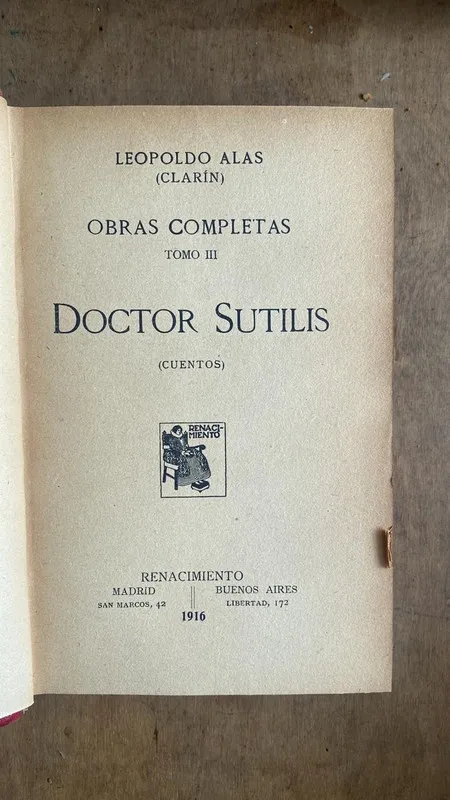 Doctor Sutilis - Alas, Leopoldo (M3)
