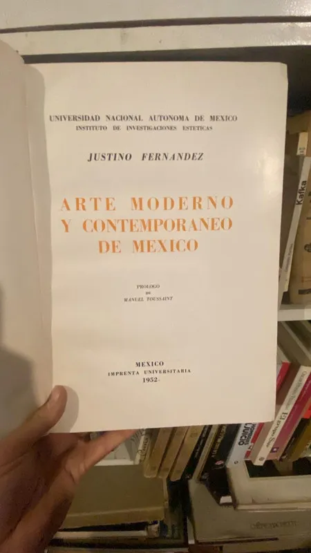 Arte moderno y contemporaneo de Mexico - Fernandez (N1)