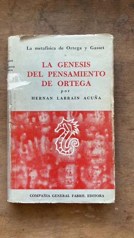 La genesis del pensamiento de Ortega - Larrain Acuña (C7)