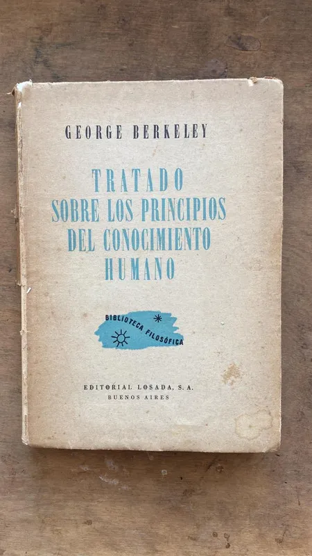 Tratado sobre los principios del conocimiento- Berkeley (F1