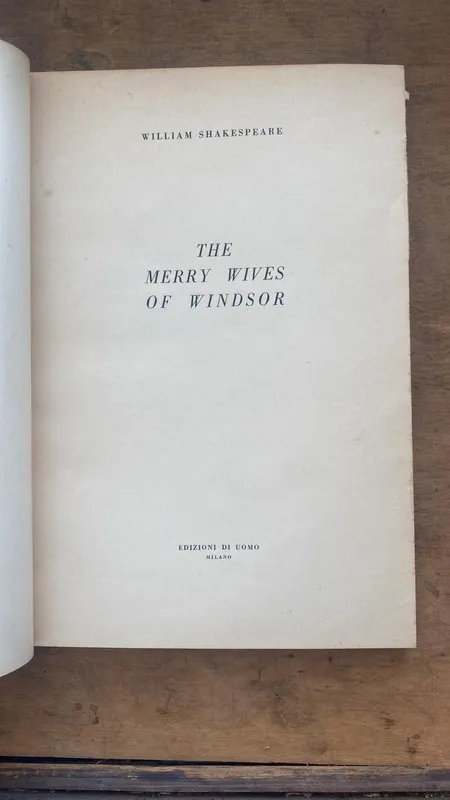 The Merry Wives of Windsor - Shakespeare, William (Aa7)