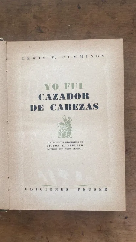 Yo fui cazador de cabezas - Cummings, Lewis (Bb6)