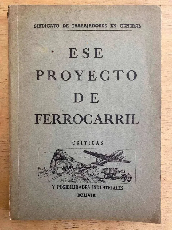Tapa de Ese Proyecto De Ferrocarril (e5)