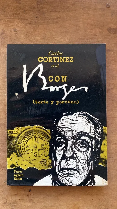 Con Borges (texto y persona) - Cortinez, Carlos (Aa3)